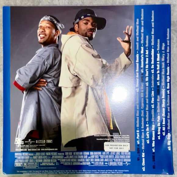 Vintage "How High" 2001 Vinyl Soundtrack 2x gatefold LP Compilation def jam NM - Picture 4 of 4